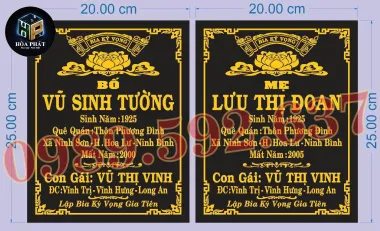 Hủ cốt bằng đá hoa cương