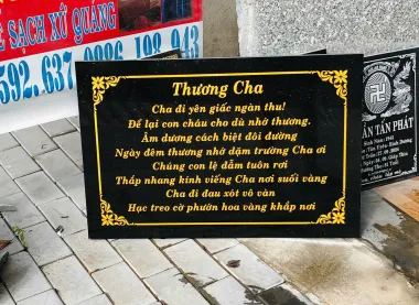 BIA ĐÁ HOA CƯƠNG
