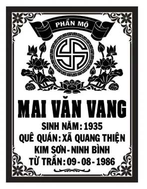 BIA ĐÁ HOA CƯƠNG