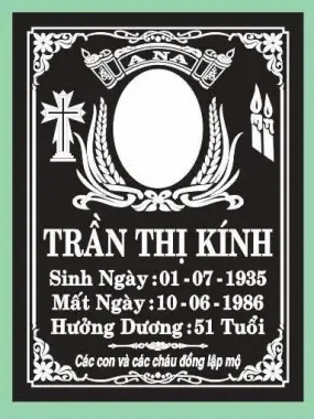 Mẫu bia công giáo