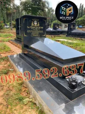 Mẫu mộ đá hoa cương 1 