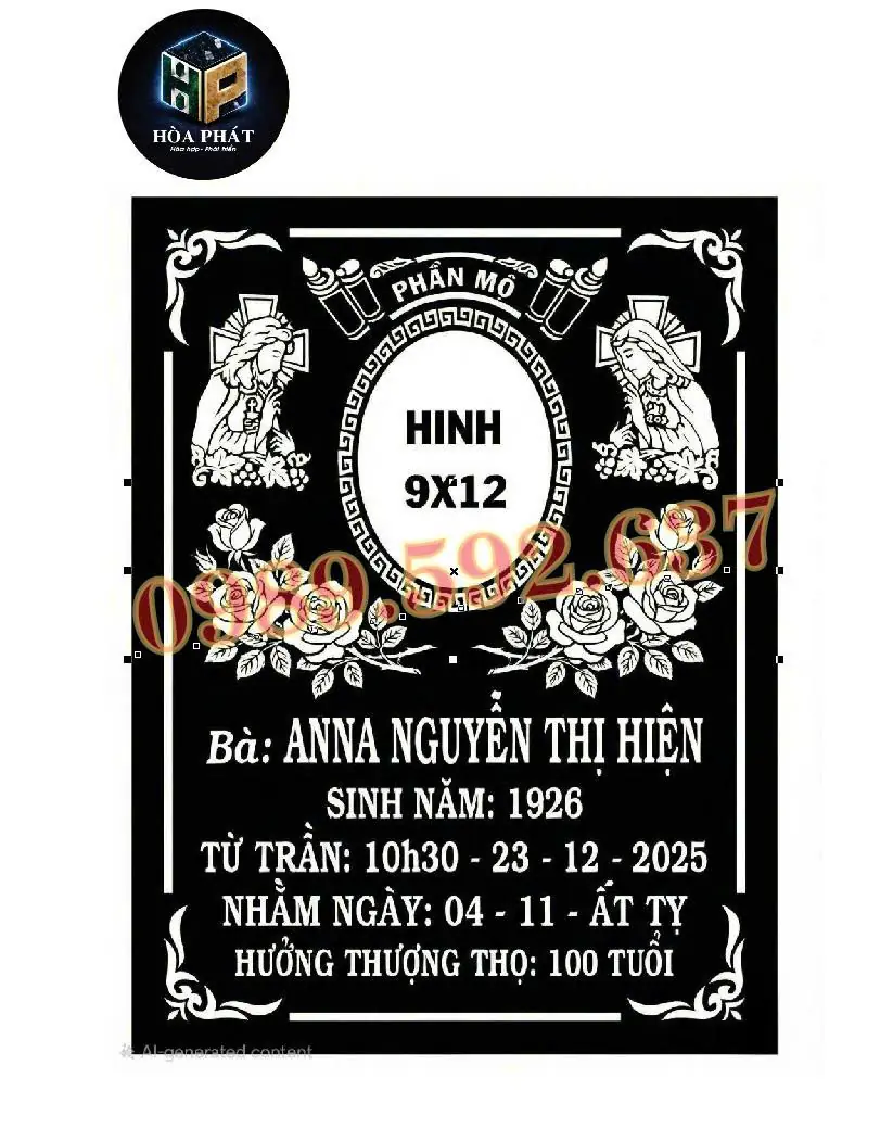 Mẫu bia công giáo