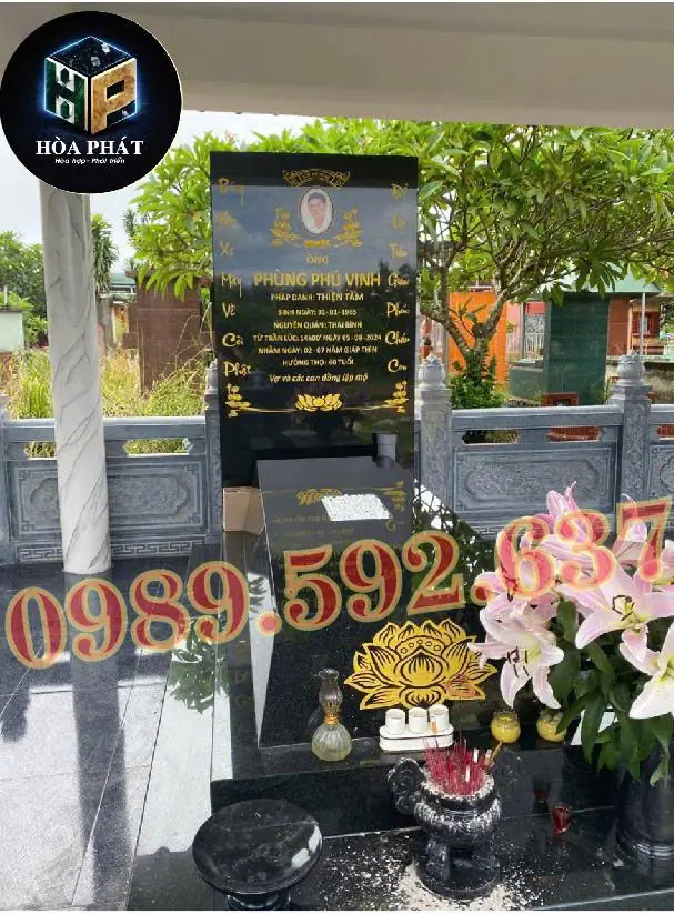Mộ đá hoa cương 3