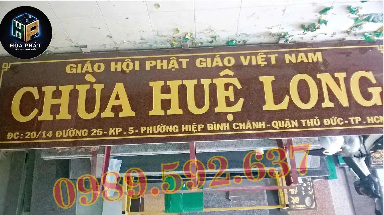 BẢNG HIỆU MẪU 03