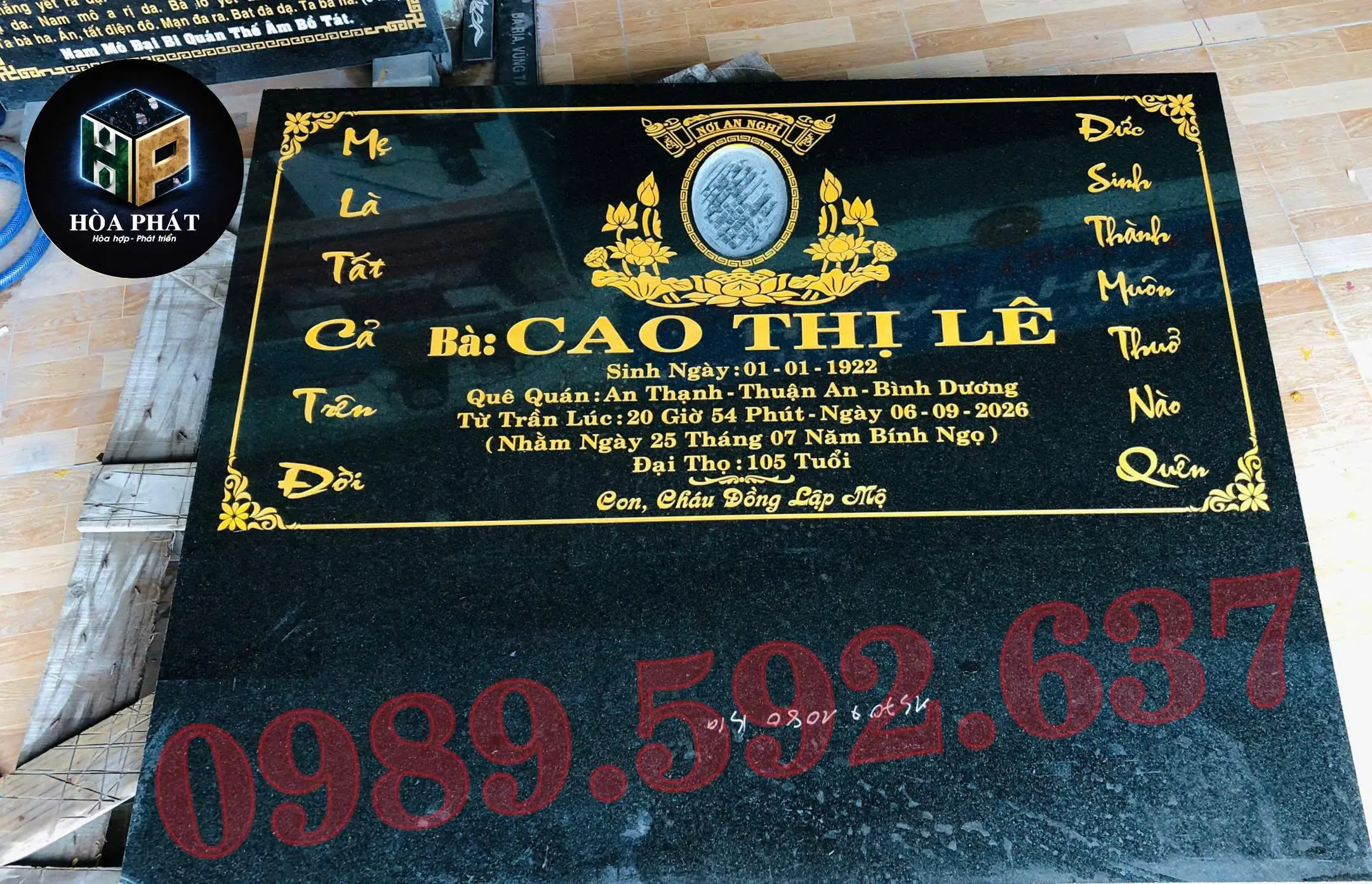 BIA ĐÁ KHỐI 140X120