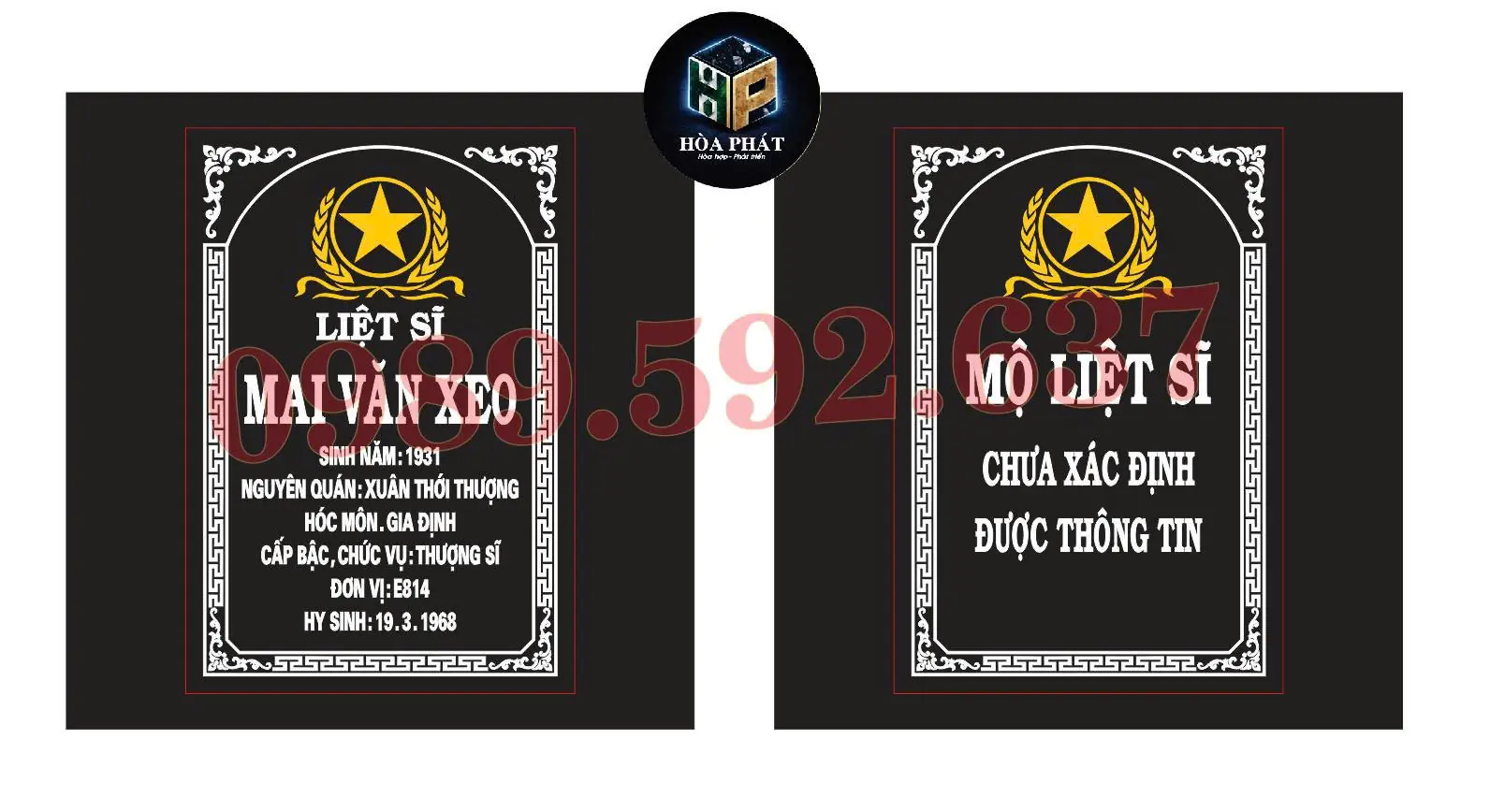 MẪU LIỆT SĨ 01