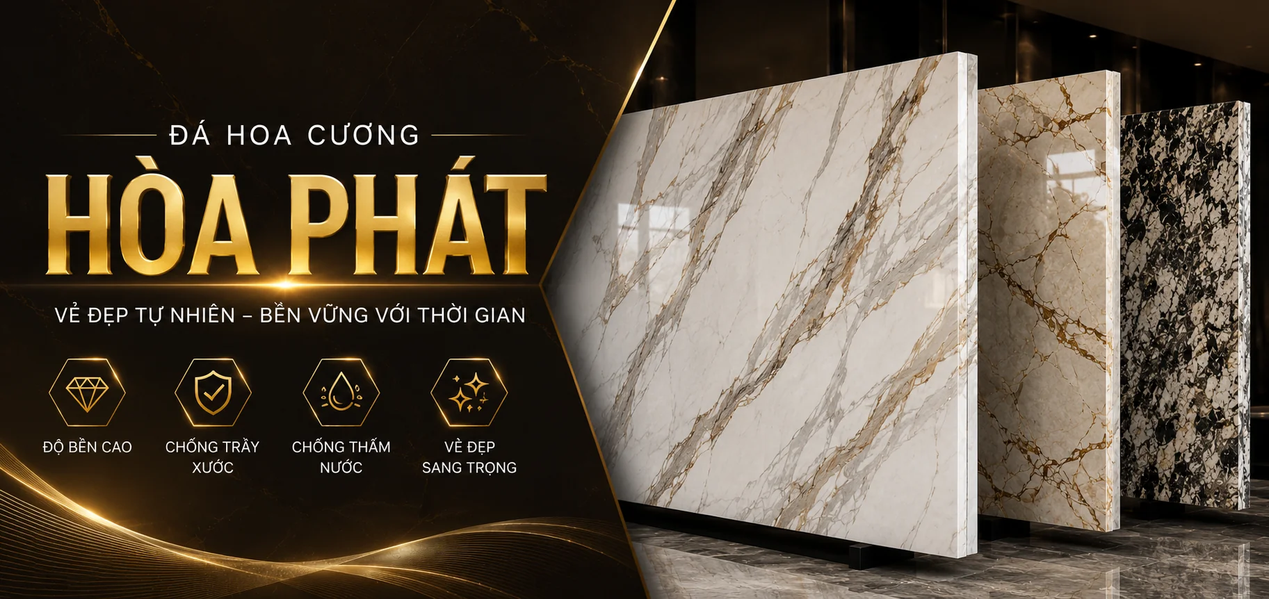 Đá hoa cương Hòa Phát